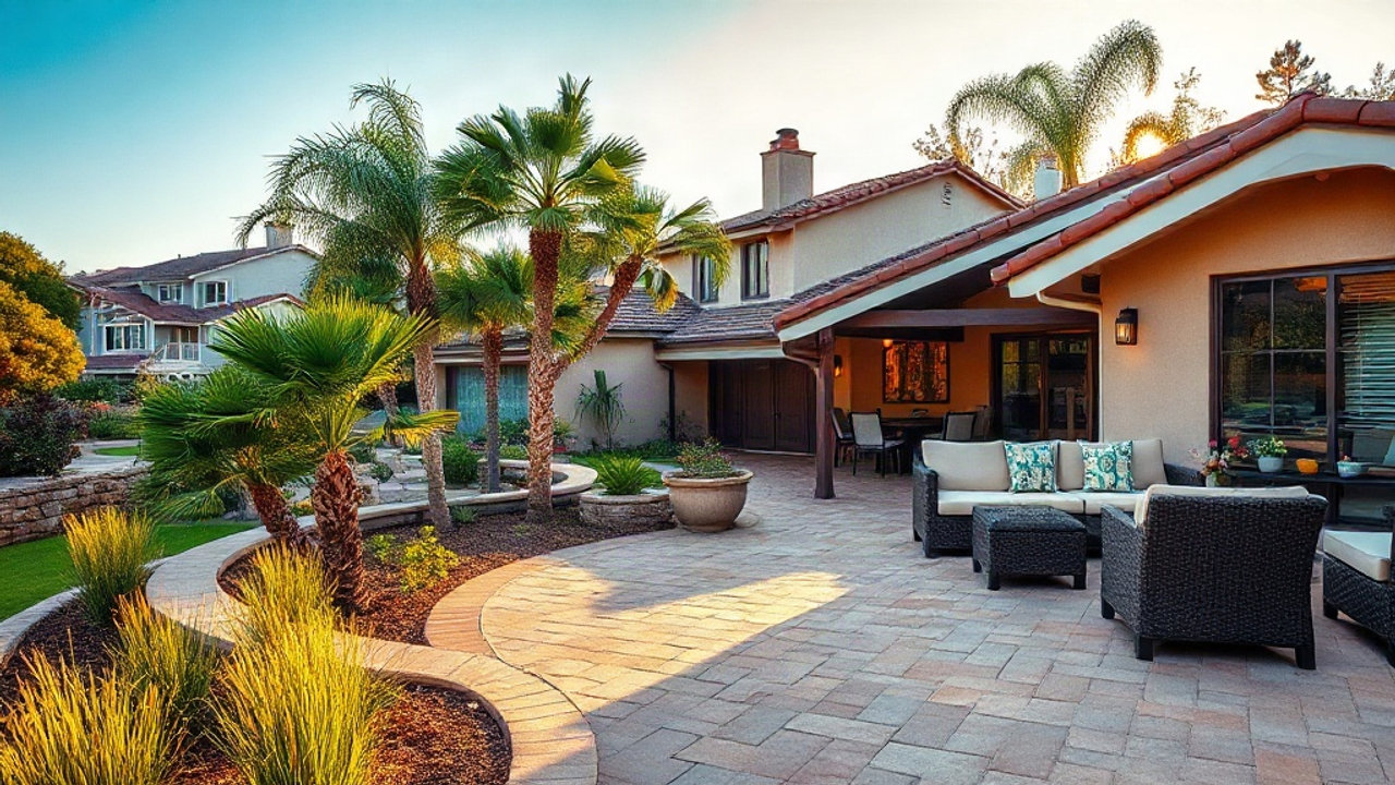 landscape paver design San Diego County — professional overview